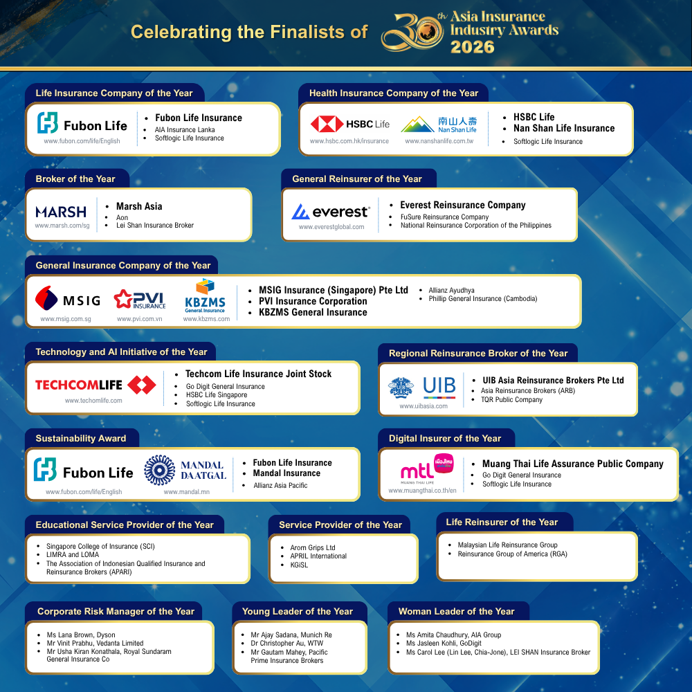 Asia Insurance Awards 2026